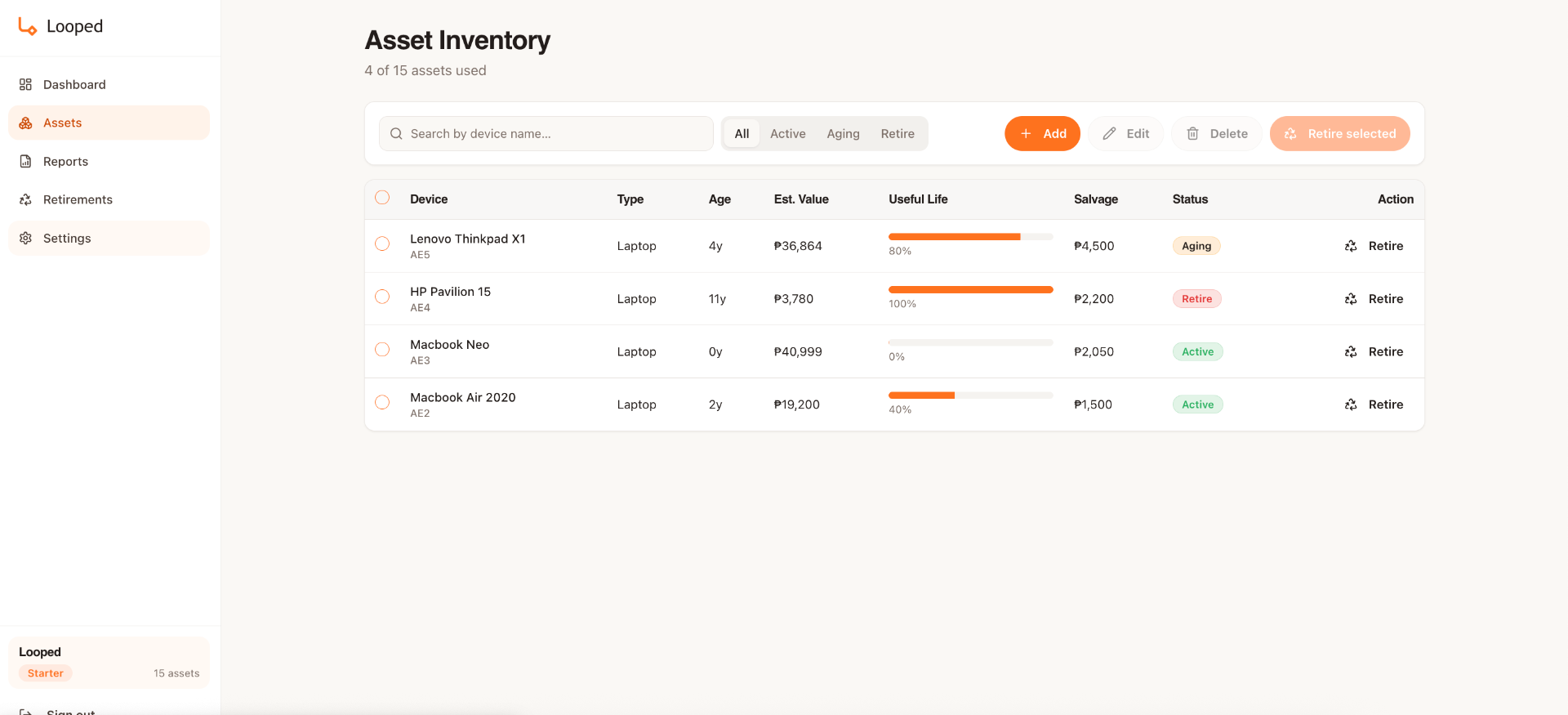 Asset Inventory